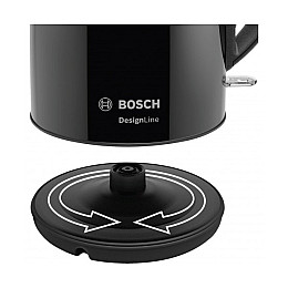 Електрочайник Bosch TWK3P423 2400 Вт Чорний
