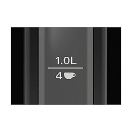 Електрочайник Bosch TWK3P423 2400 Вт Чорний