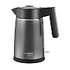 Електрочайник Bosch TWK5P475 2400 Вт Нержавіюча сталь/Чорний