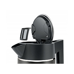 Електрочайник Bosch TWK5P475 2400 Вт Нержавіюча сталь/Чорний