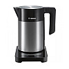 Електрочайник Bosch TWK7203 2200 Вт Сталевий/Чорний