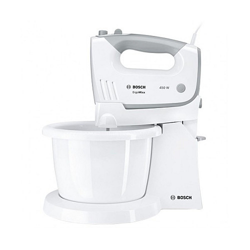 Міксер Bosch MFQ36460 Білий/Сірий 450 Вт