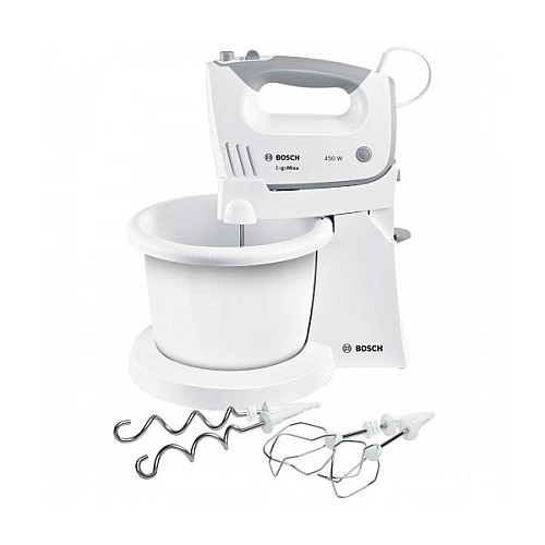Міксер Bosch MFQ36460 Білий/Сірий 450 Вт