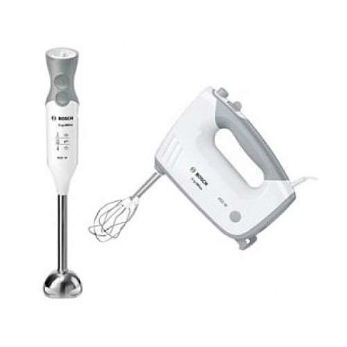 Міксер Bosch MFQ36460 Білий/Сірий 450 Вт