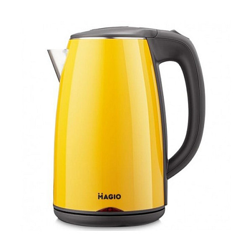 Електрочайник Magio MG-976 1800 Вт Жовтий/Чорний