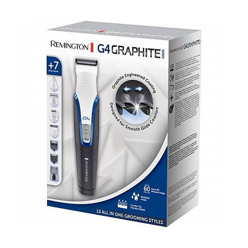 Машинка для стрижки+триммер Remington Graphite Series PG4000