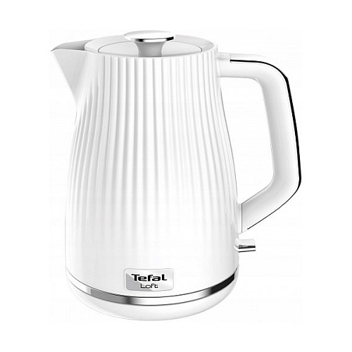 Електрочайник Tefal LOFT KO250130 2400 Вт Бежевий/Чорний
