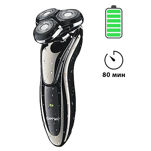 Электробритва Gemei GM 7719 Черный AN 61536697