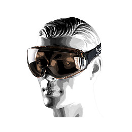 Тактичні окуляри Bolle Pilot PC AS / AF з платиновим покриттям Сірий One size (PILOCSP) 02032