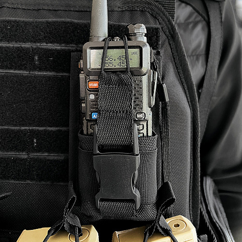 Утилітарна підсумка для рації BroniQ Oxford 1200D Чорна