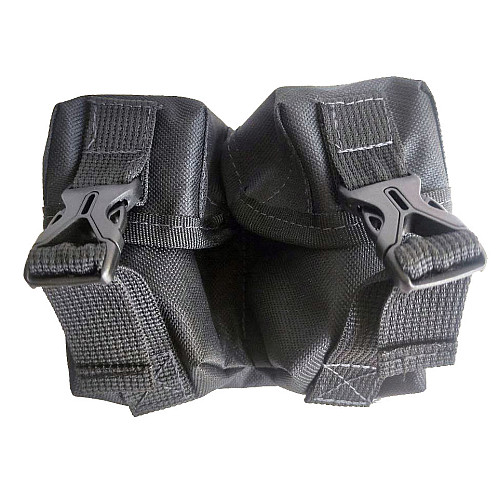 Подсумок під гранати подвійний Дорожка чорний One size ТРО-3 5015