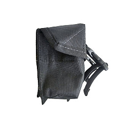 Подсумок під гранати подвійний Дорожка чорний One size ТРО-3 5015