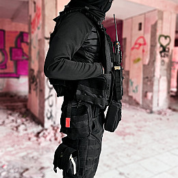 Утилітарний підсумок для Радіостанції BroniQ Cordura 600D Чорний