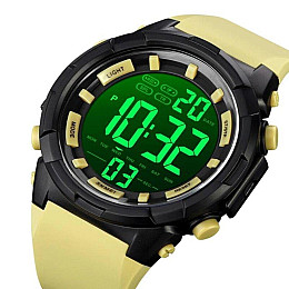 Наручные мужские часы Skmei 1845 Yellow (12378-hbr)