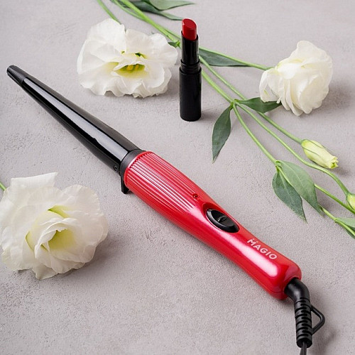 Плойка конусная 13-19 мм MAGIO MG-675 Red