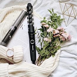 Спиральная плойка для завивки волос  MAGIO МG-701 Black