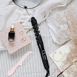 Спиральная плойка для завивки волос  MAGIO МG-701 Black