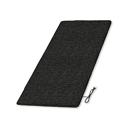 Коврик з підігрівом та термоізоляцією Теплик Стандарт 100×200 см Чорний