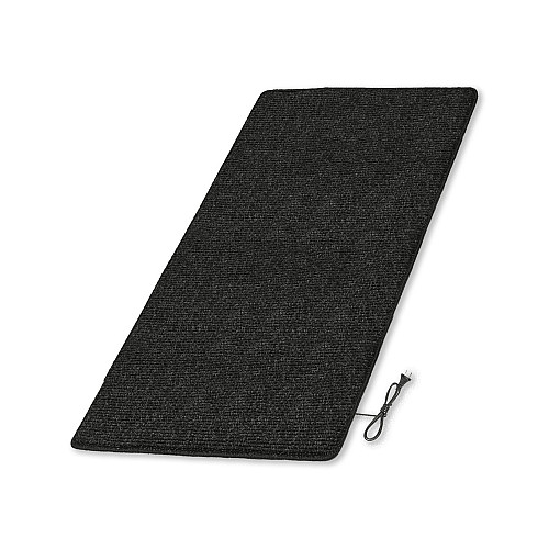 Коврик з підігрівом та термоізоляцією Теплик Стандарт 100×200 см Чорний