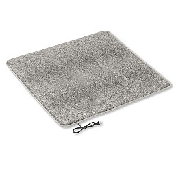 Коврик з підігрівом та термоізоляцією Теплик Комфорт 100×150 см Темно-сірий