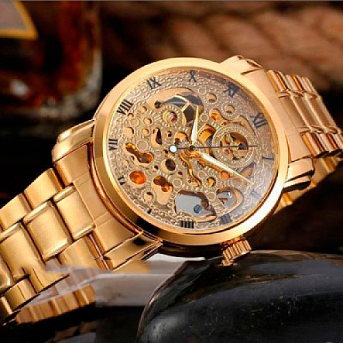 Годинники чоловічі Winner BestSeller Gold