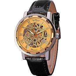 Годинники чоловічі Winner Simple чорний 542184234