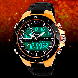 Спортивні годинники Skmei 1016 Black