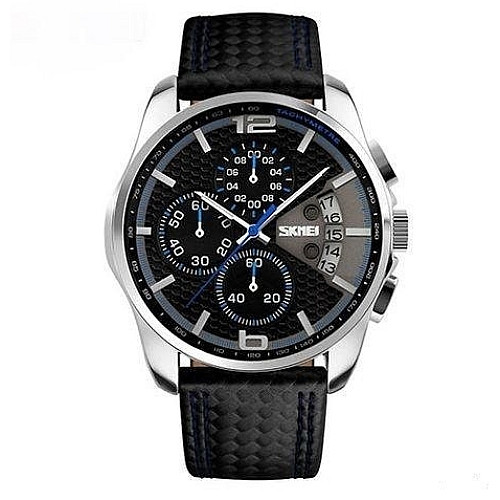Часы мужские Skmei 9106 Spider blue Black