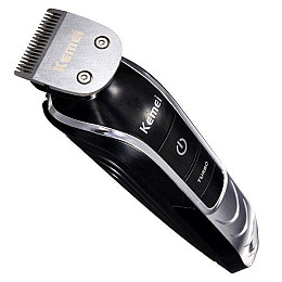 Стайлер Kemei KM 1832-a Черно-серебристый (618548033)