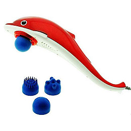 Массажер ручной Дельфин 39x11 см Красный (652631143)