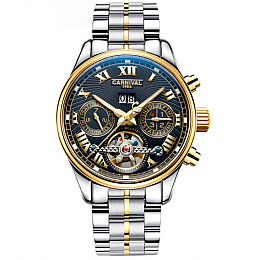 Мужские часы Carnival Sappfire Silver-Gold