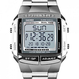 Спортивні годинники Skmei Illuminator Сріблястий