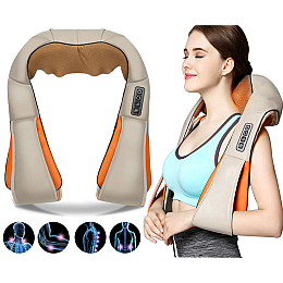 Массажер для шеи и спины No Brand 4 кнопки 55W (980706343)