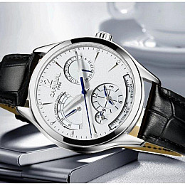 Наручні годинники чоловічі Carnival Kinetic Хром (987969200)