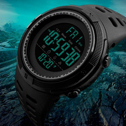 Часы наручные мужские Skmei Amigo Черный