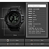 Cпортивні годинники Skmei 1356 Compass з компасом Чорний