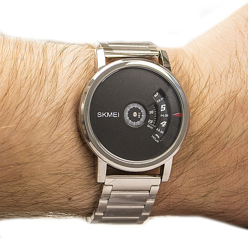Мужские часы Skmei 1260 silver
