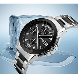 Мужские часы Skmei 9126 с хронографом Черный