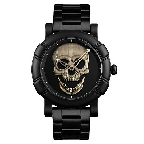 Годинники Skmei Skull 9178 Чорний