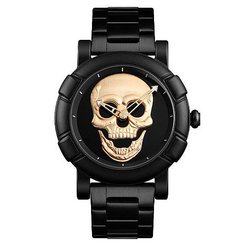 Оригінальні годинники Skmei Skull 9178 Black