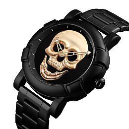 Оригінальні годинники Skmei Skull 9178 Black