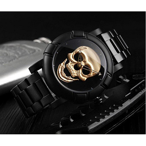 Оригінальні годинники Skmei Skull 9178 Black