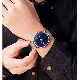 Оригінальні чоловічі годинники Skmei 9183 Tiger Silver