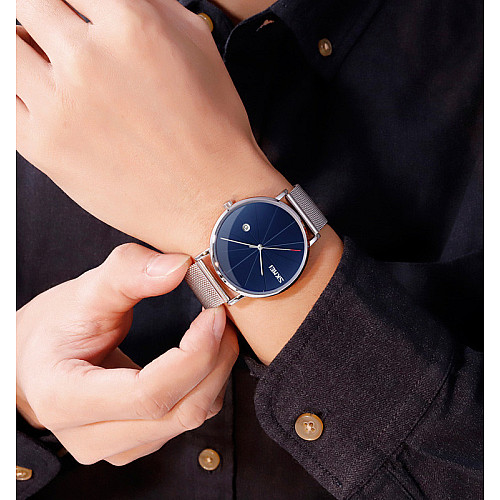 Оригінальні чоловічі годинники Skmei 9183 Tiger Silver