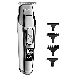 Триммер окантовочный Kemei Km-5027 Серебристый (1147624159)