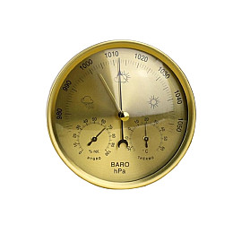 Барометр настенный Baro 132THB Золотистый (1275565931)