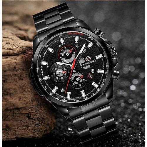 Мужские наручные часы Forsining Finance Черный (1313335112)