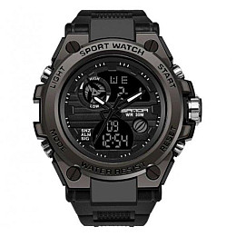 Часы наручные мужские Sanda Tattoo Black