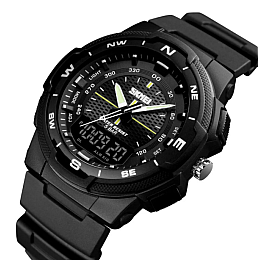 Часы мужские спортивные Skmei 1454 Черный