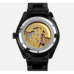 Чоловічі механічні годинники Skmei 9194 Чорний (1359882098)